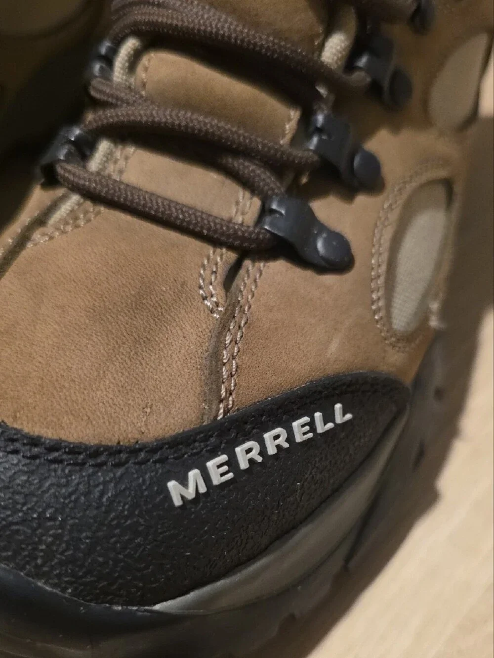 Vintage Merrell Sawtooth Hiking Boots - Walnut Tan